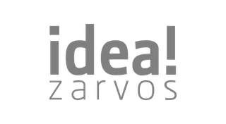 Logo da Idea! Zarvos, cliente da BASE Digital em transformação digital e manutenção para o site institucional.